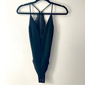 Windsor‎ black bodysuit small